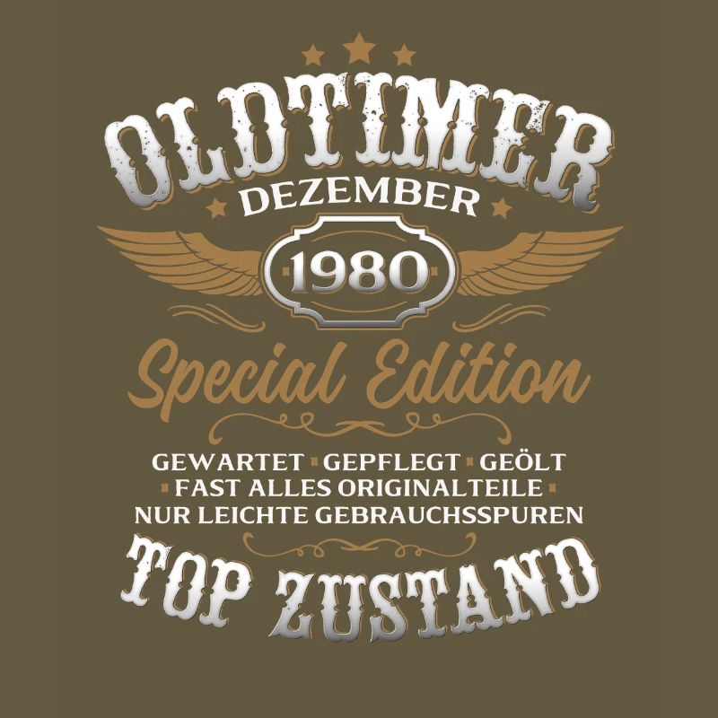 45. Geburtstag Geschenk Oldtimer Dezember 1980