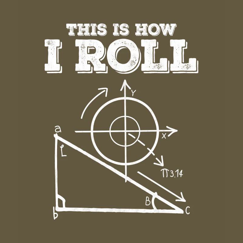 This Is How I Roll Math Diagram