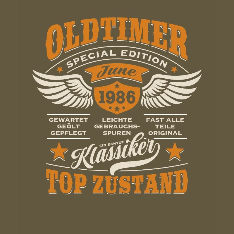 Oldtimer Juni 1986 | Geburtstag Geschenk