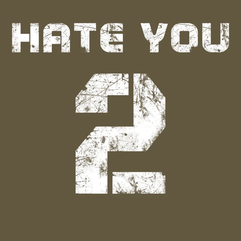 hatar dig 2 fet typografi grafik