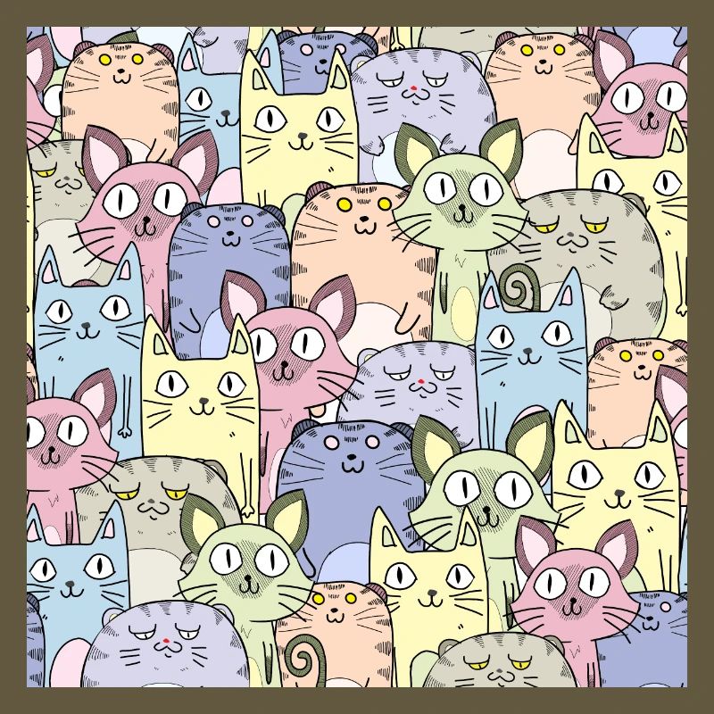 Cat Pattern Cat Wallpaper Cat Pattern