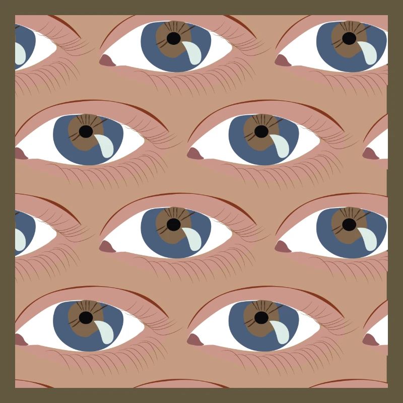 Les yeux alignés
