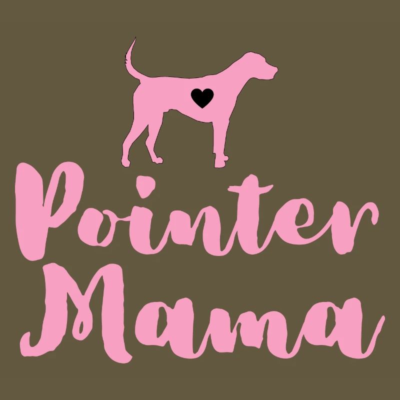 German Pointer Mom Pointer Mama