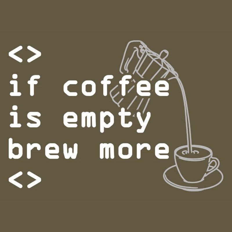 Coffee Code Saying More Brews