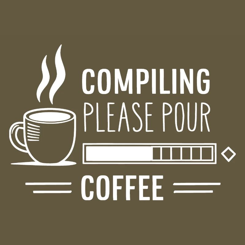 Aus Kaffee Code generieren Programmierer