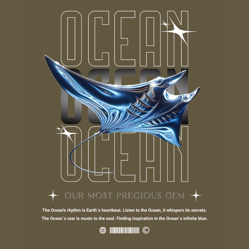 Ocean Manta Precious Treasure