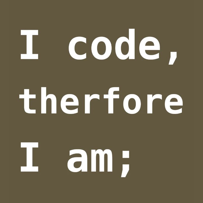 I Code Therefore I Am