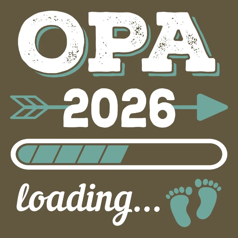 Opa 2026 Loading Werdender Großater Geschenkidee