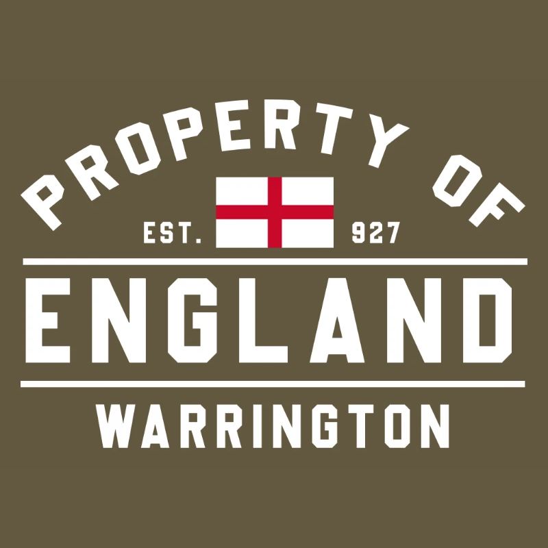 Conception du drapeau de l’Angleterre Warrington