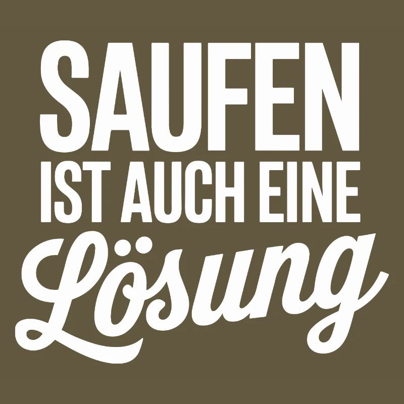 Drinking is also a solution