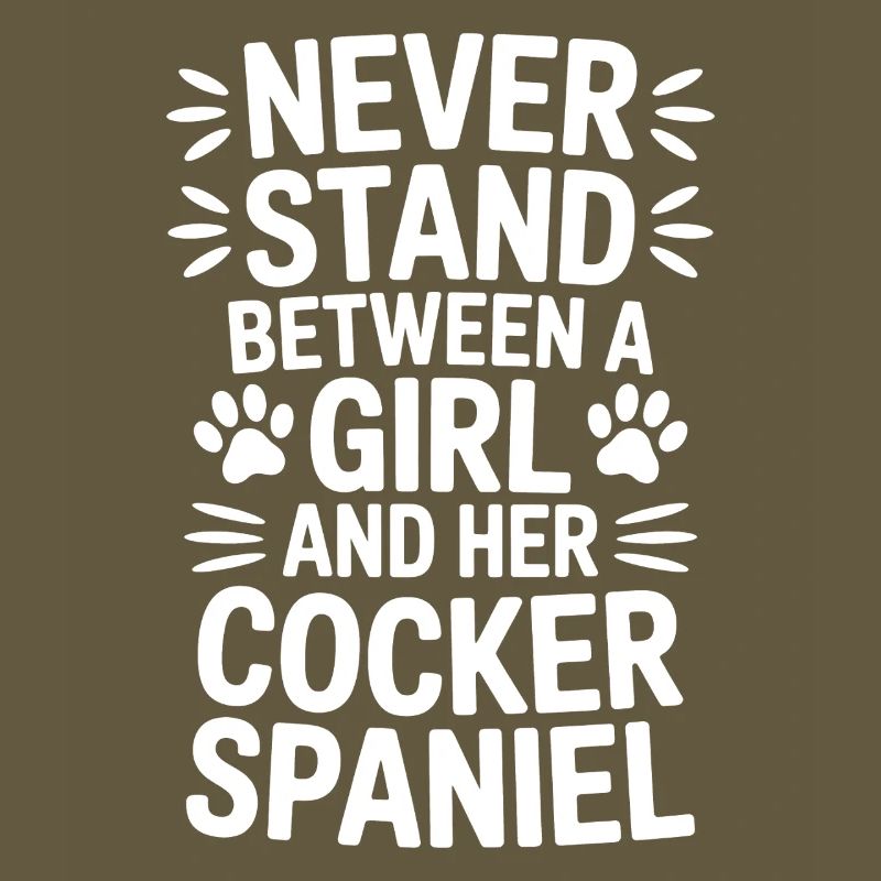 Cocker Spaniel Spruch Witz Cocker Spaniel Geschenk