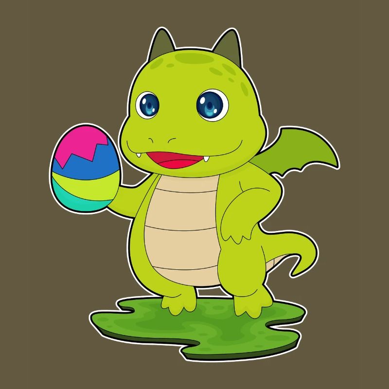 Dragon Easter Easter Egg