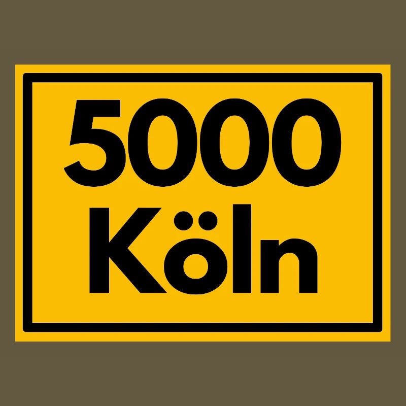 OLD POSTCODE POSTCODE RETRO 5000 COLOGNE - CATHEDRAL CITY