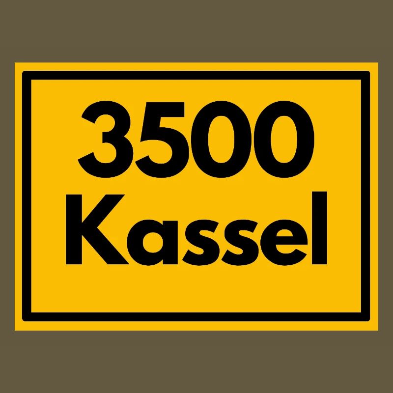 OLD POSTCODE POSTCODE RETRO 3500 KASSEL LÖWENSTADT