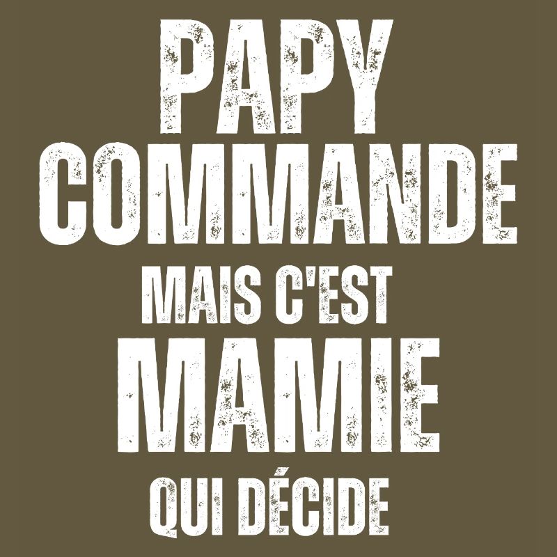 Papy commande mais Mamie décide