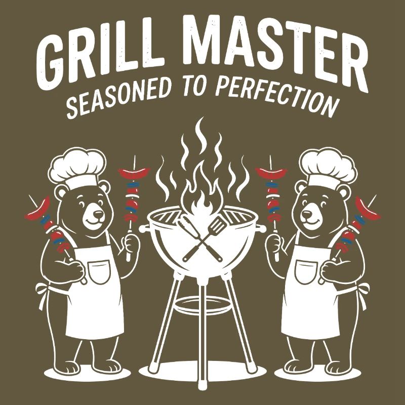 Grill Master Bear Chef Duo