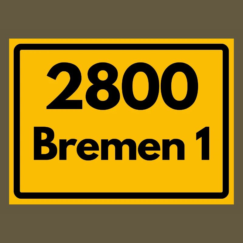 OLD POSTCODE POSTCODE RETRO 2800 BREMEN 1 – HANSE