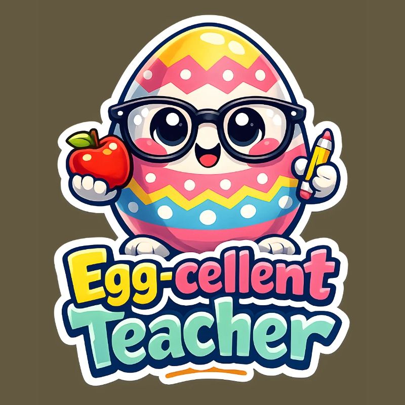 Egg Cellent Teacher Easter Egg Easter