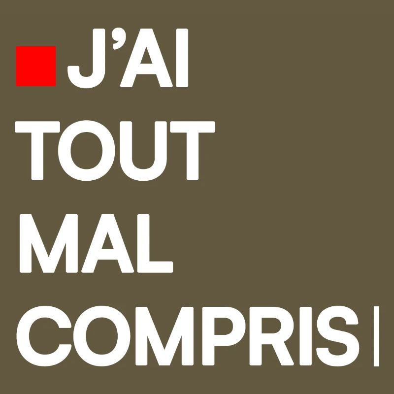 J’AI TOUT MAL COMPRIS | Humour autodérision