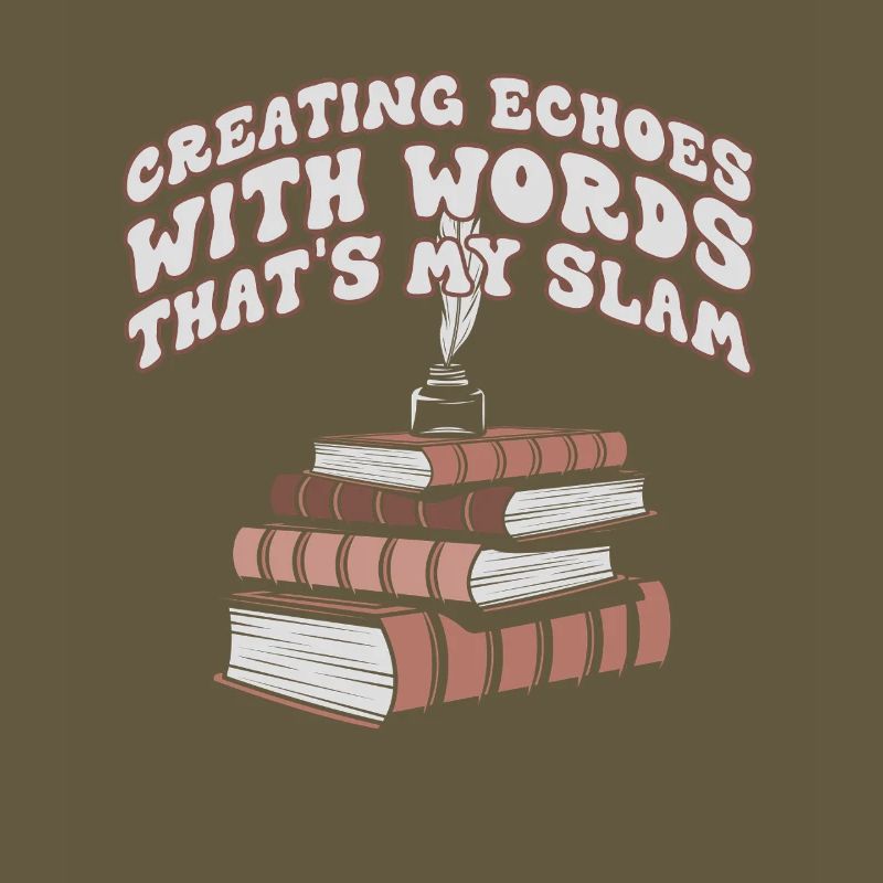 Echos durch Worte Slam-Stack