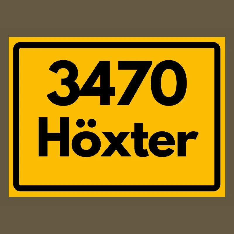OLD POSTCODE POSTCODE RETRO 3470 HÖXTER WESERHOCH
