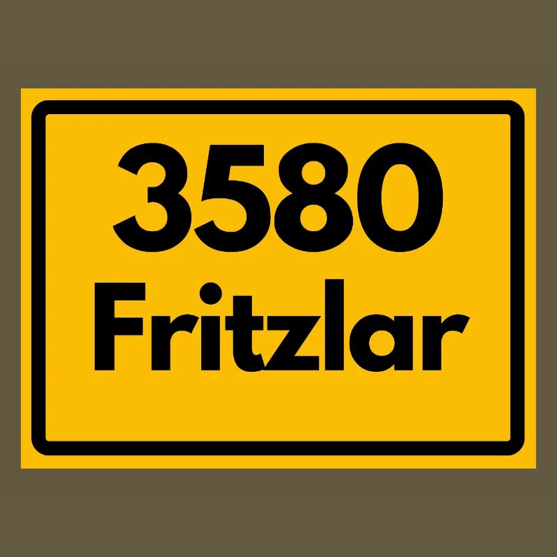 OLD POSTCODE POSTCODE RETRO 3580 FRITZLAR DOMFACH