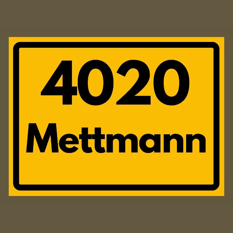 OLD POSTCODE POSTCODE RETRO 4020 METTMANN