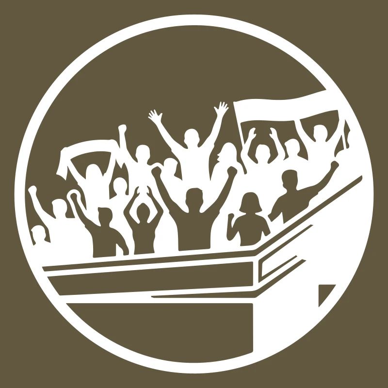 Fans Stadium Silhouette