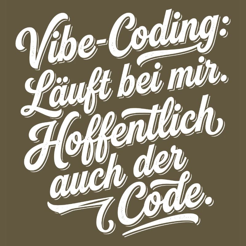 Vibe Coding läuft bei mir hoffentlich Code