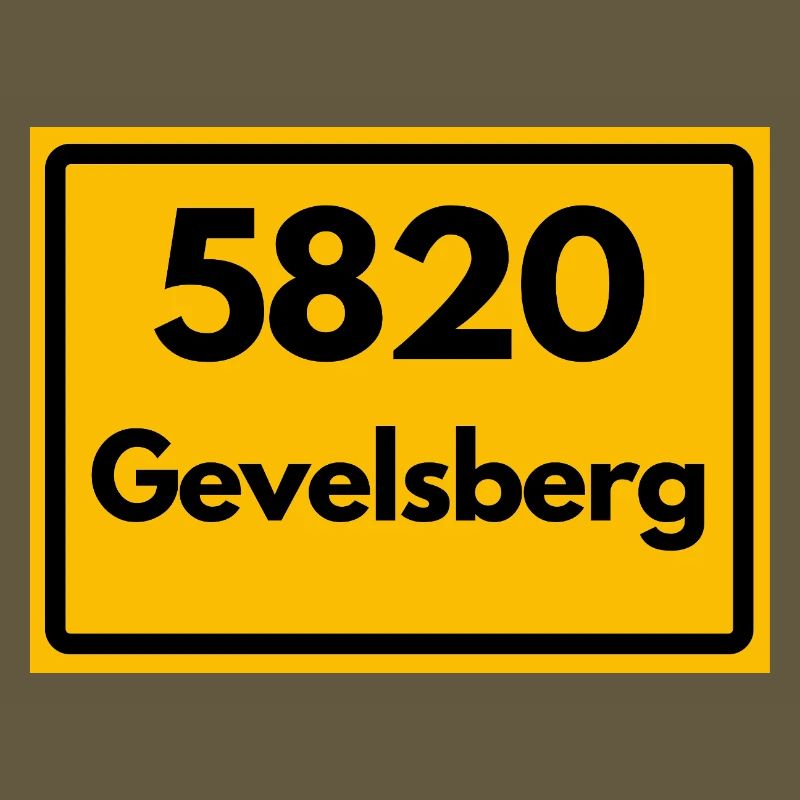 OLD POSTCODE POSTCODE RETRO 5820 GEVELSBERG