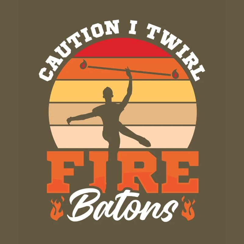 Dancing Vortex Dance School Fire Stick Dancer