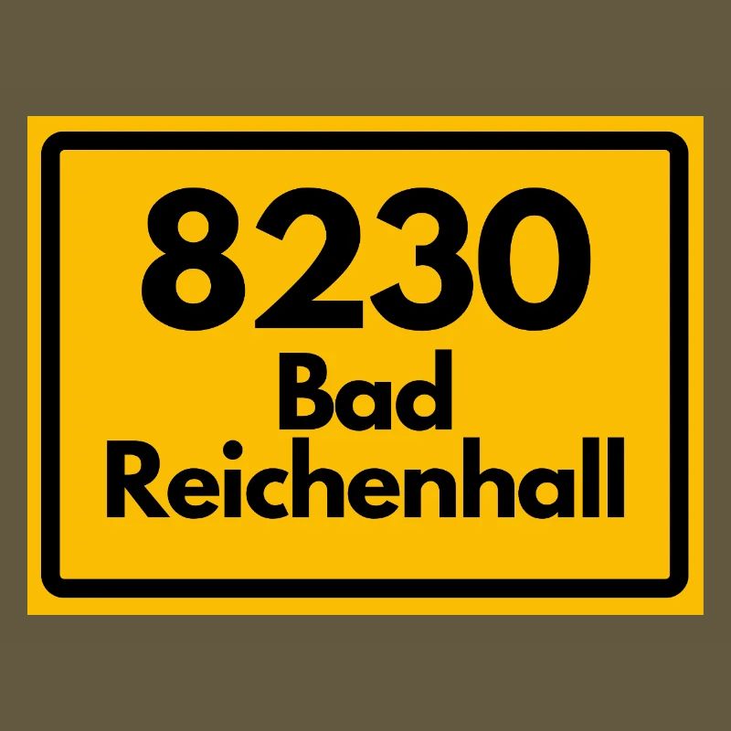 OLD POSTCODE RETRO 8230 BAD REICHENHALL HEIMA