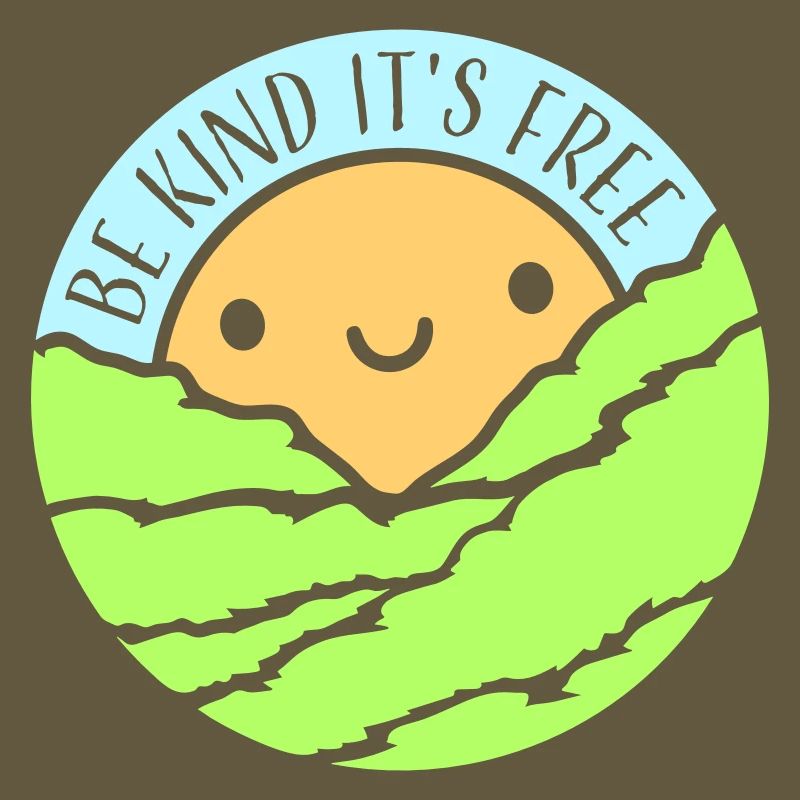 Be Kind It's Free Kindness Statement Saying