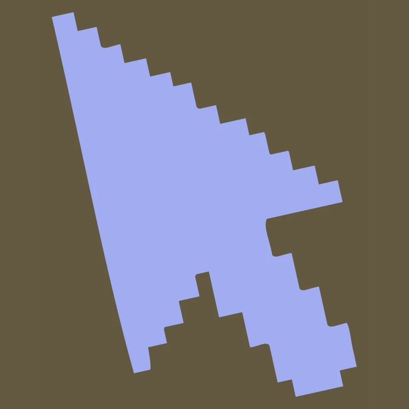 Pointer Mouse Silhouette