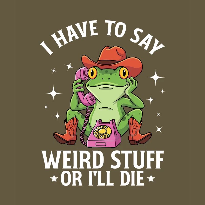 Frog Weird Stuff Meme