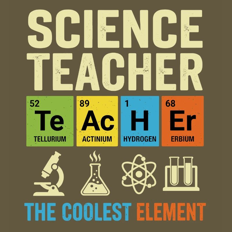 Professeur de sciences L’élément le plus cool