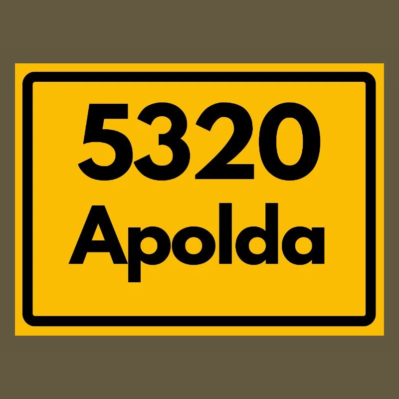 OLD POSTCODE ZIP CODE 5320 Apolda Glockenstadt
