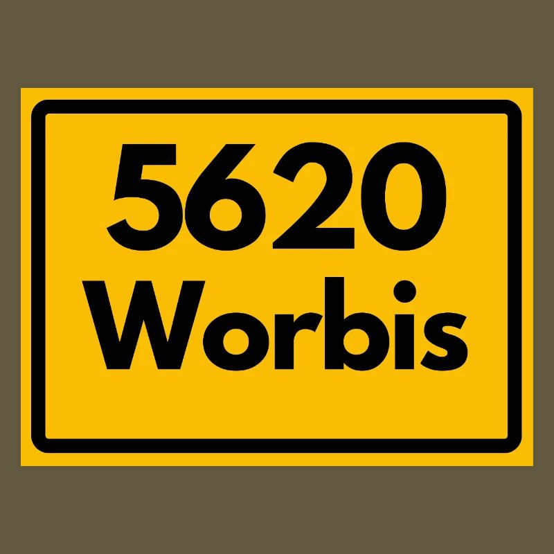 OLD POSTCODE 5620 WORBIS HEIMATSTOLZ ORIGINAL
