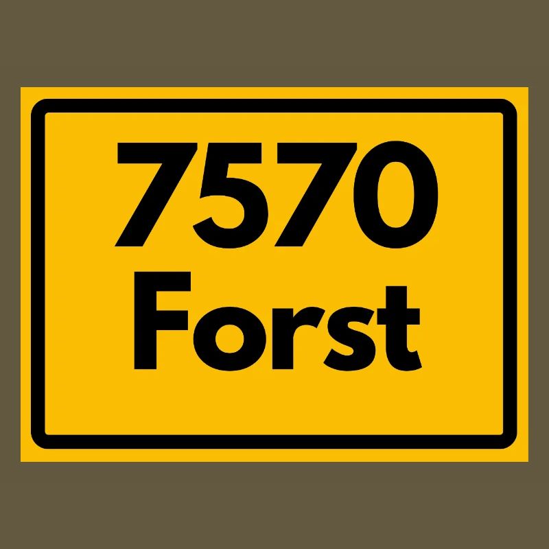 OLD POSTCODE POSTCODE RETRO 7570 FORST