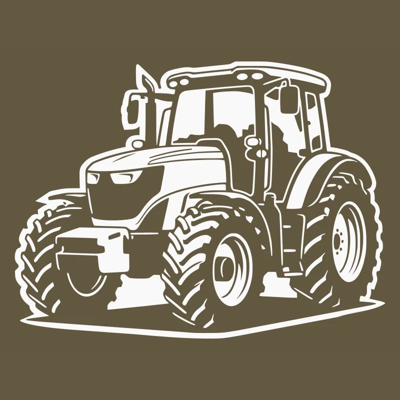 Traktor / Trecker / Schlepper (Differenzbild)