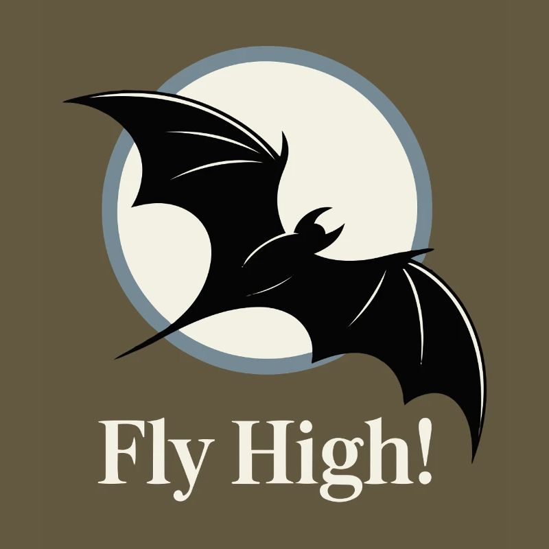 Moonlit Bat Flight Tee