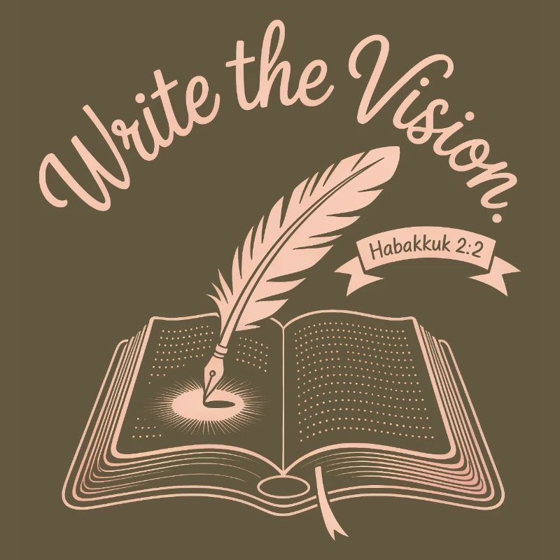 Write the Vision: Book & Feather
