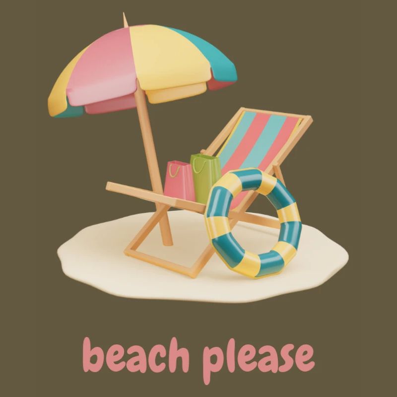 Beach please