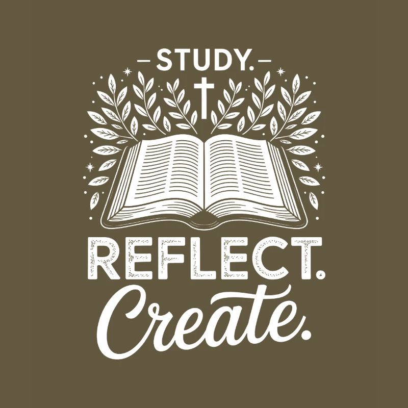 Study Reflect Create: Open Book Laurel