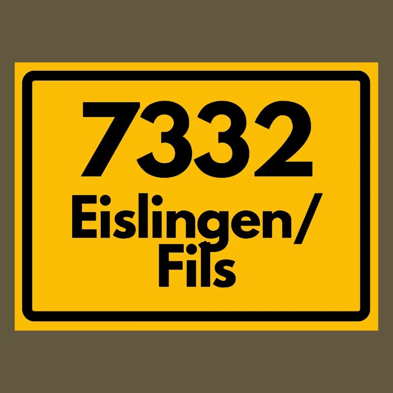 OLD POSTCODE 7332 ZIP 73054 EISLINGEN FILS