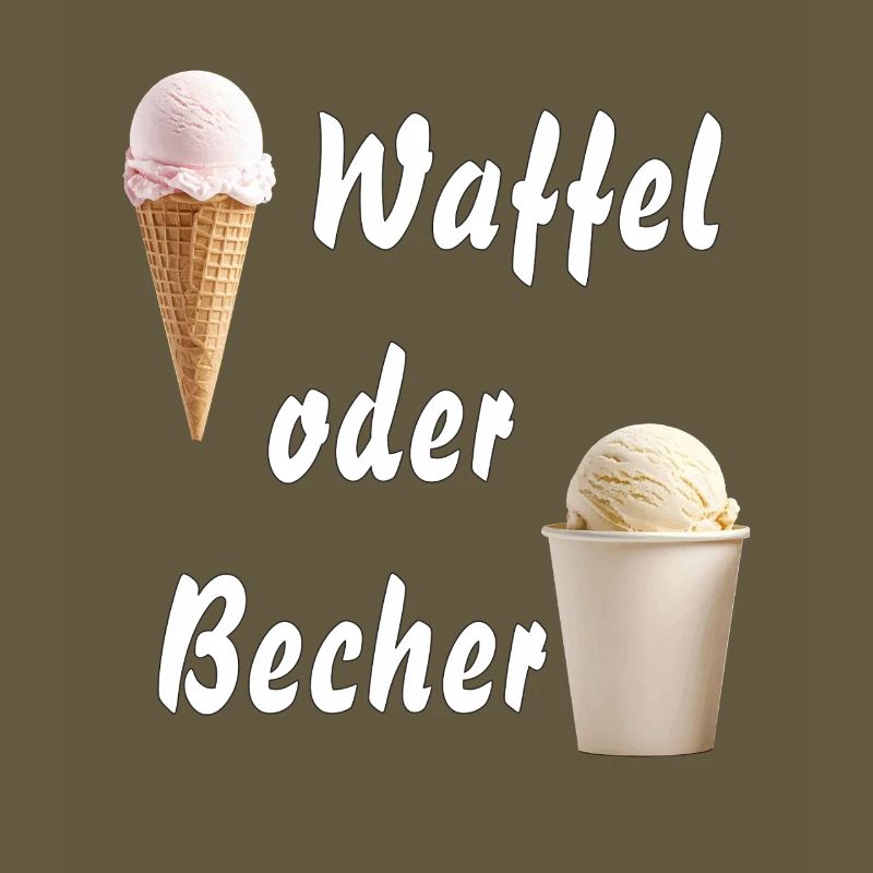 EIS WAFFEL ODER BECHER