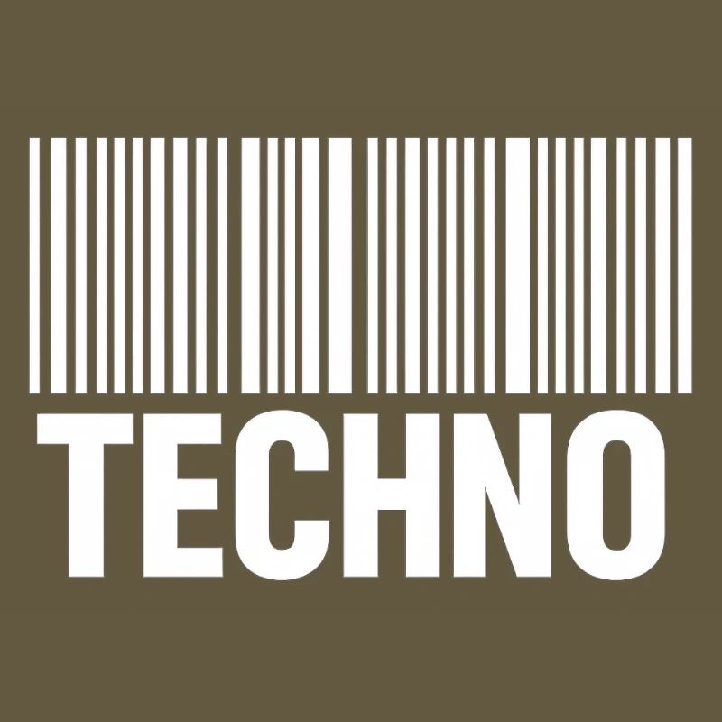 Techno Barcode Pattern