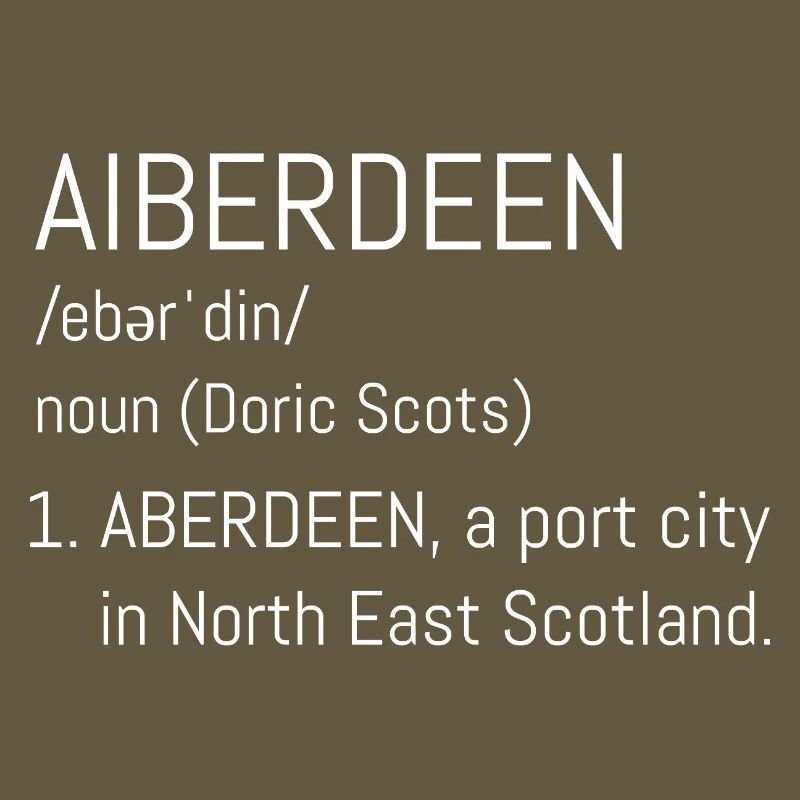 Aberdeen Doric City Script