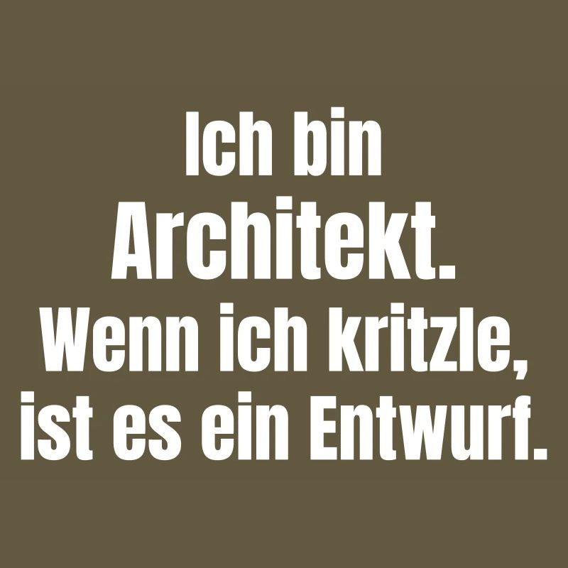 Architect Doodle Design Saying