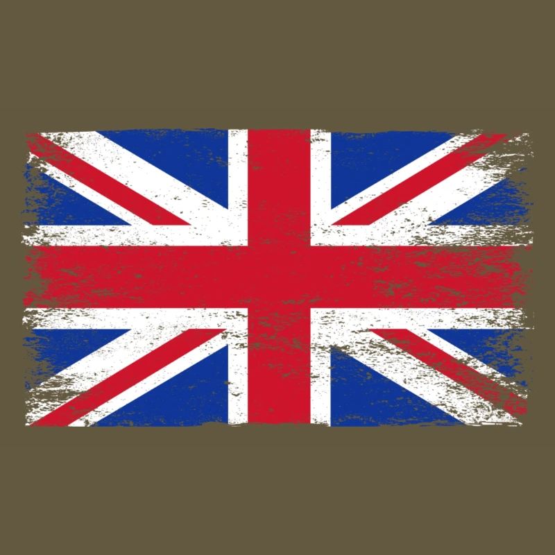 Distressed Union Jack Print